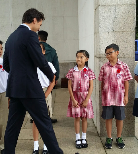 Justin Trudeau Visits Hong Kong